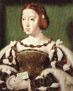 Joos van cleve, Portrait of Eleonora, Queen of France